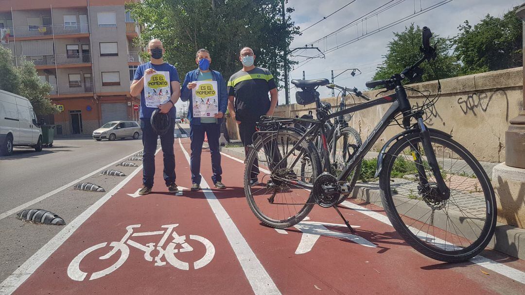 El carril bici, más amplio