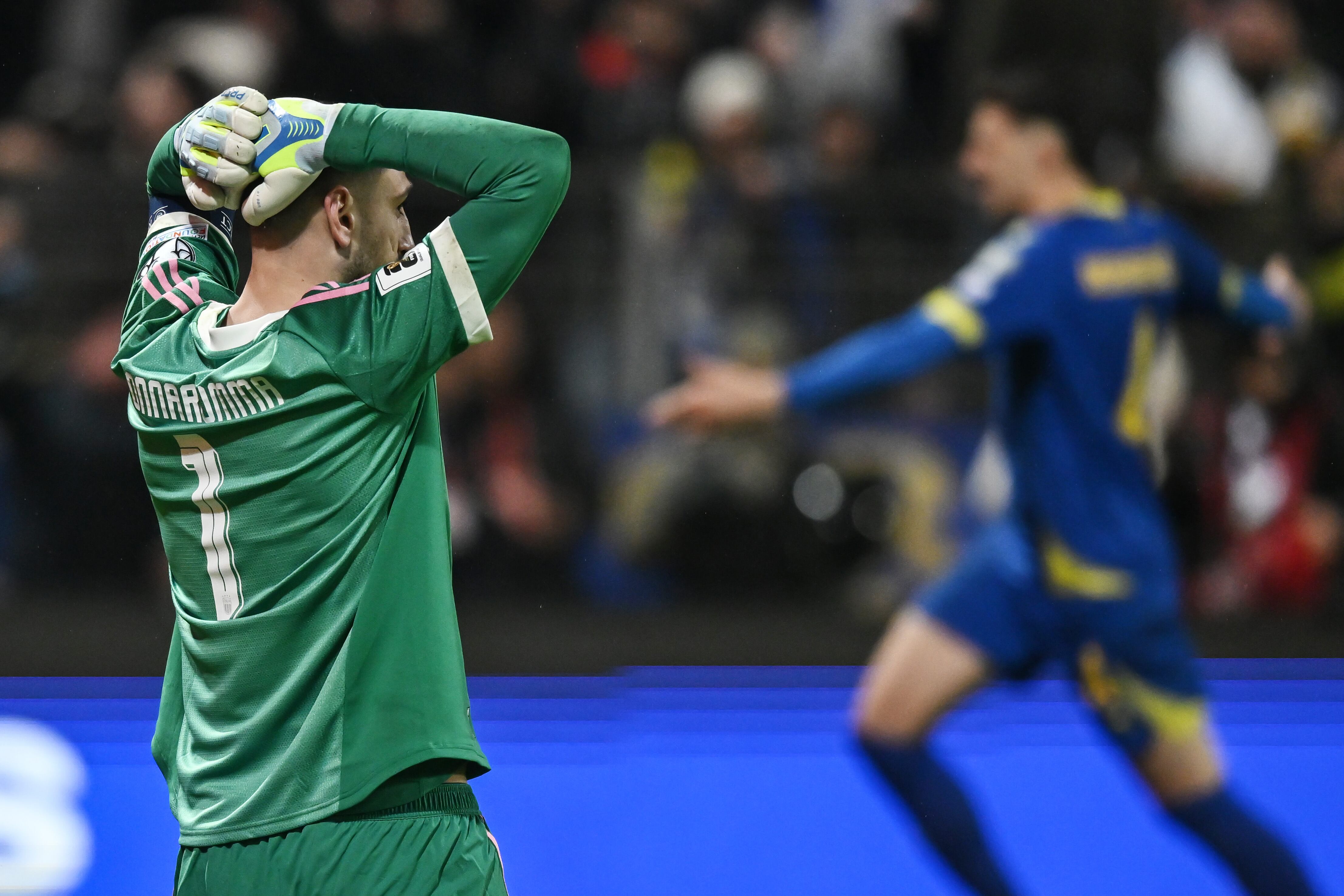 Donnarumma lamenta la eliminación de Italia. (Image Photo Agency/Getty Images)