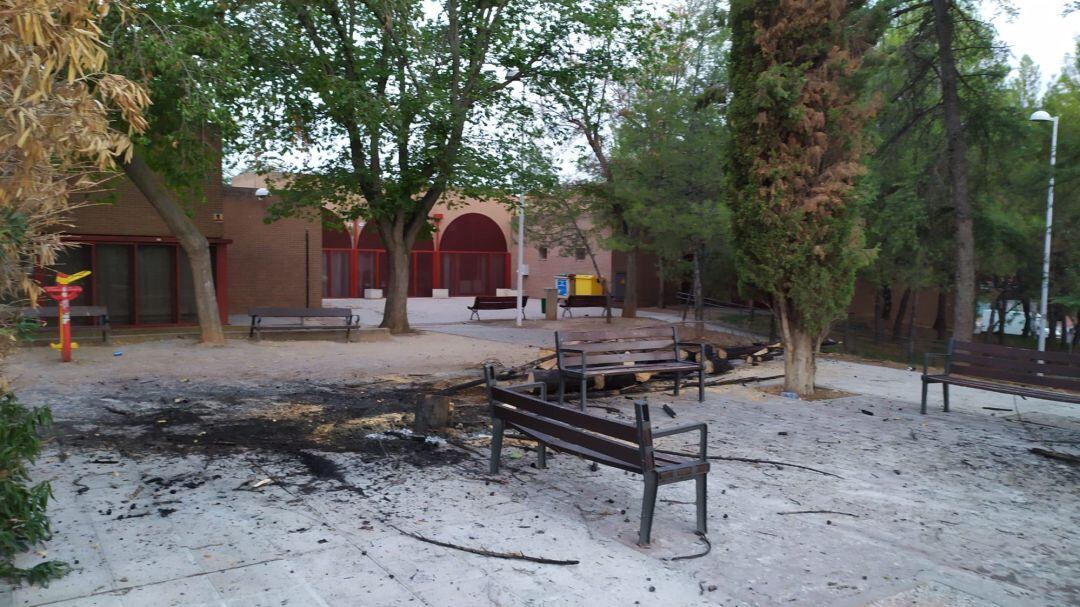 La Policía Local de Toledo pide colaboración ciudadana para localizar a las personas que han provocado diversos incendios en el Polígono