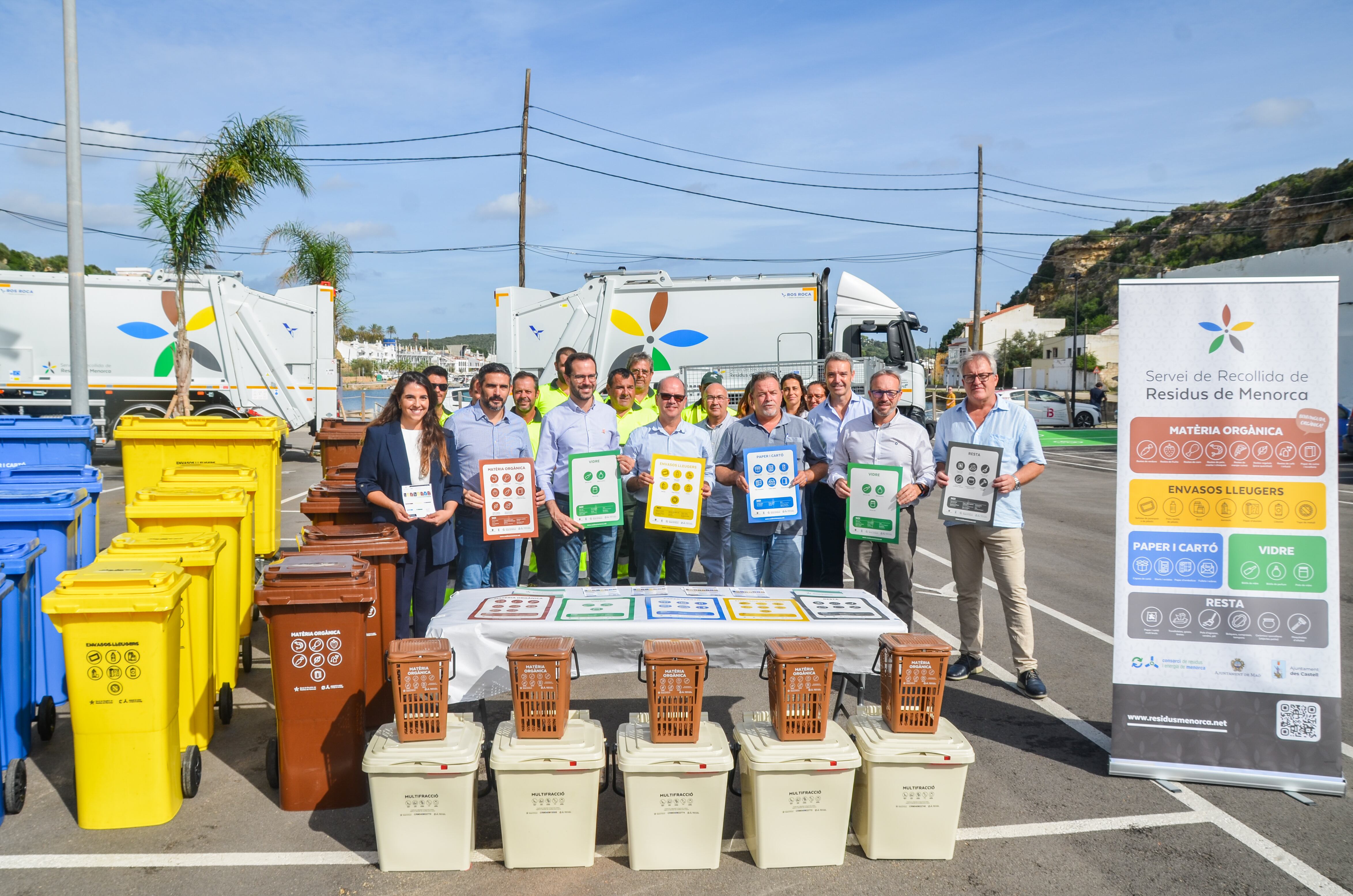 Presentació del reciclatge porta a porta