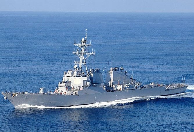 El USS McFaul está equipado con misiles de crucero