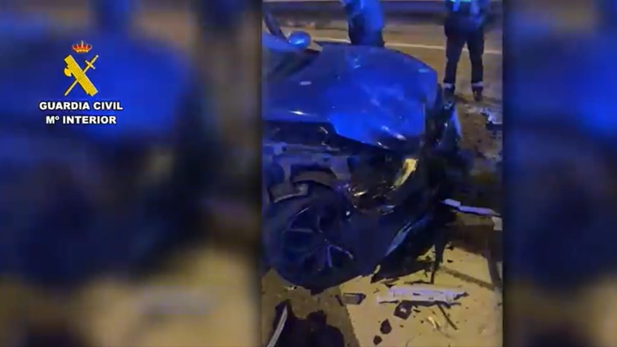 Detenido tras 20 kilómetros de fuga por la A-4 y por embestir con su coche a la Guardia Civil en Valdemoro