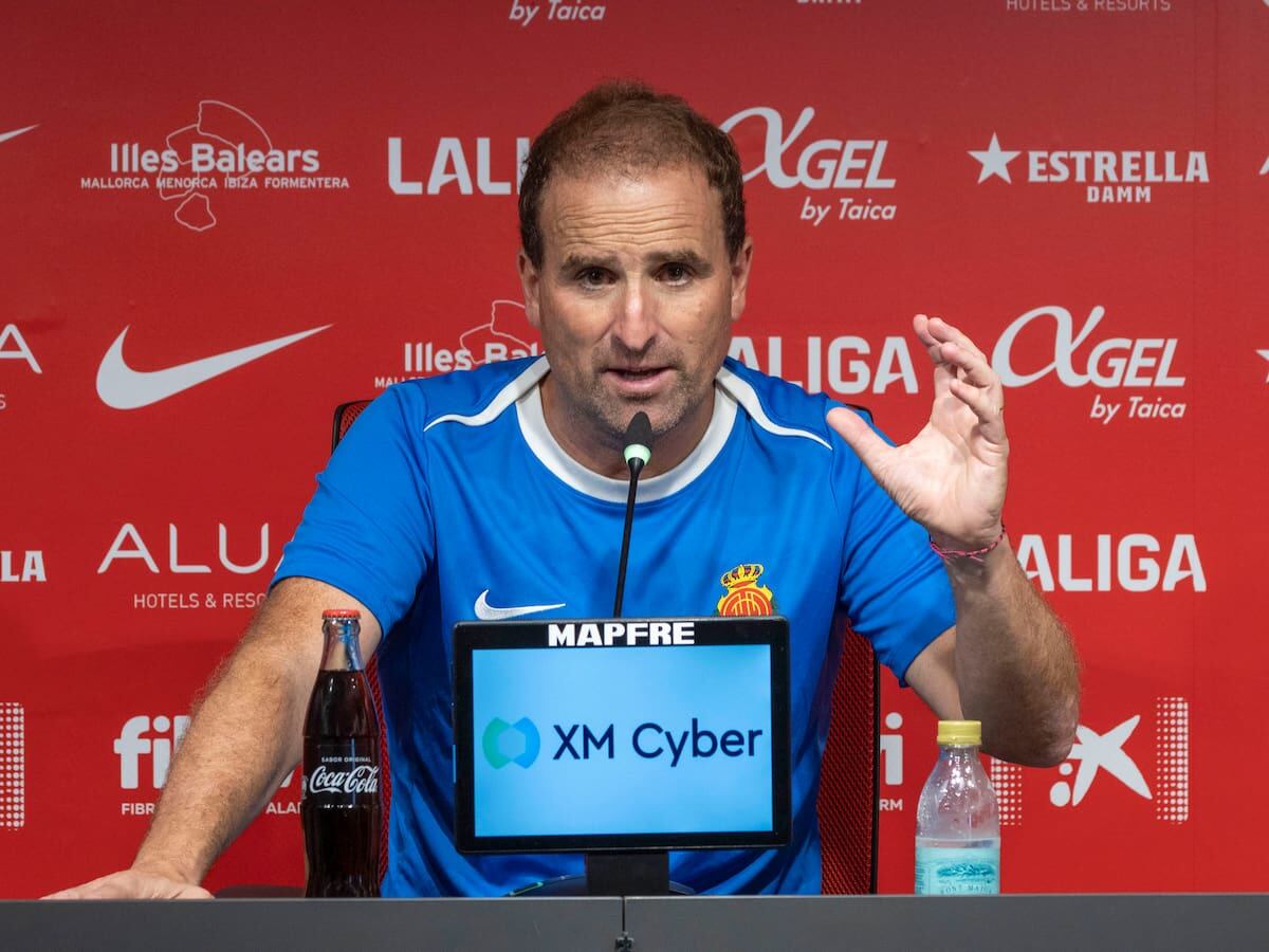 Jagoba Arrasate, en sala de prensa