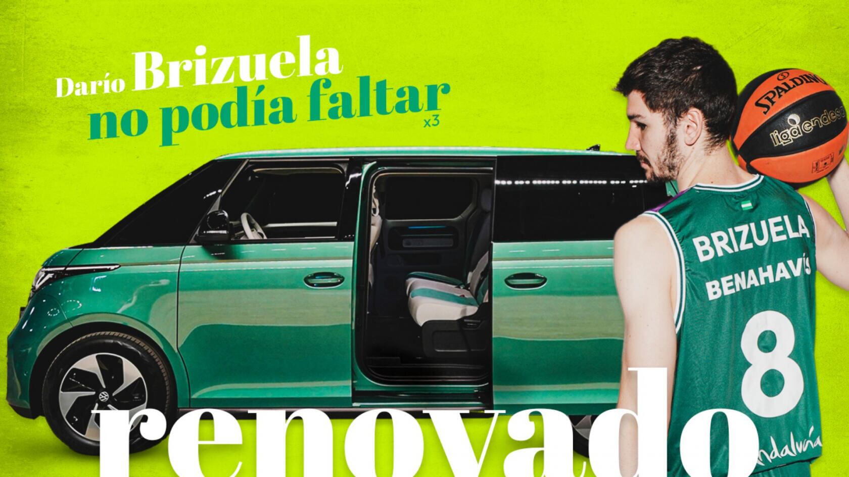 Así confirmó el Unicaja la renovación de Brizuela