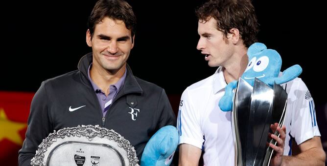 Federer y Murray recogen los premios de finalista y ganador del Master