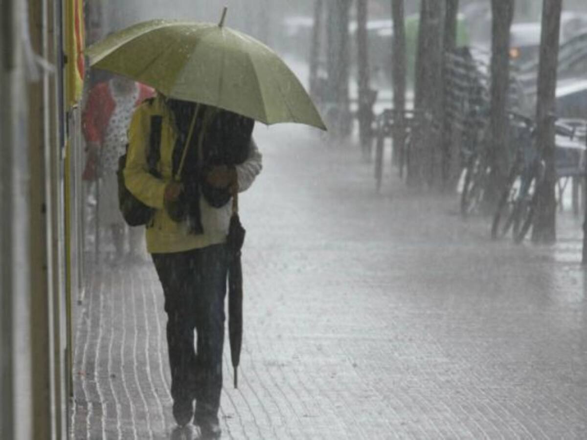 Activado el aviso amarillo por precipitaciones intensas en Gipuzkoa