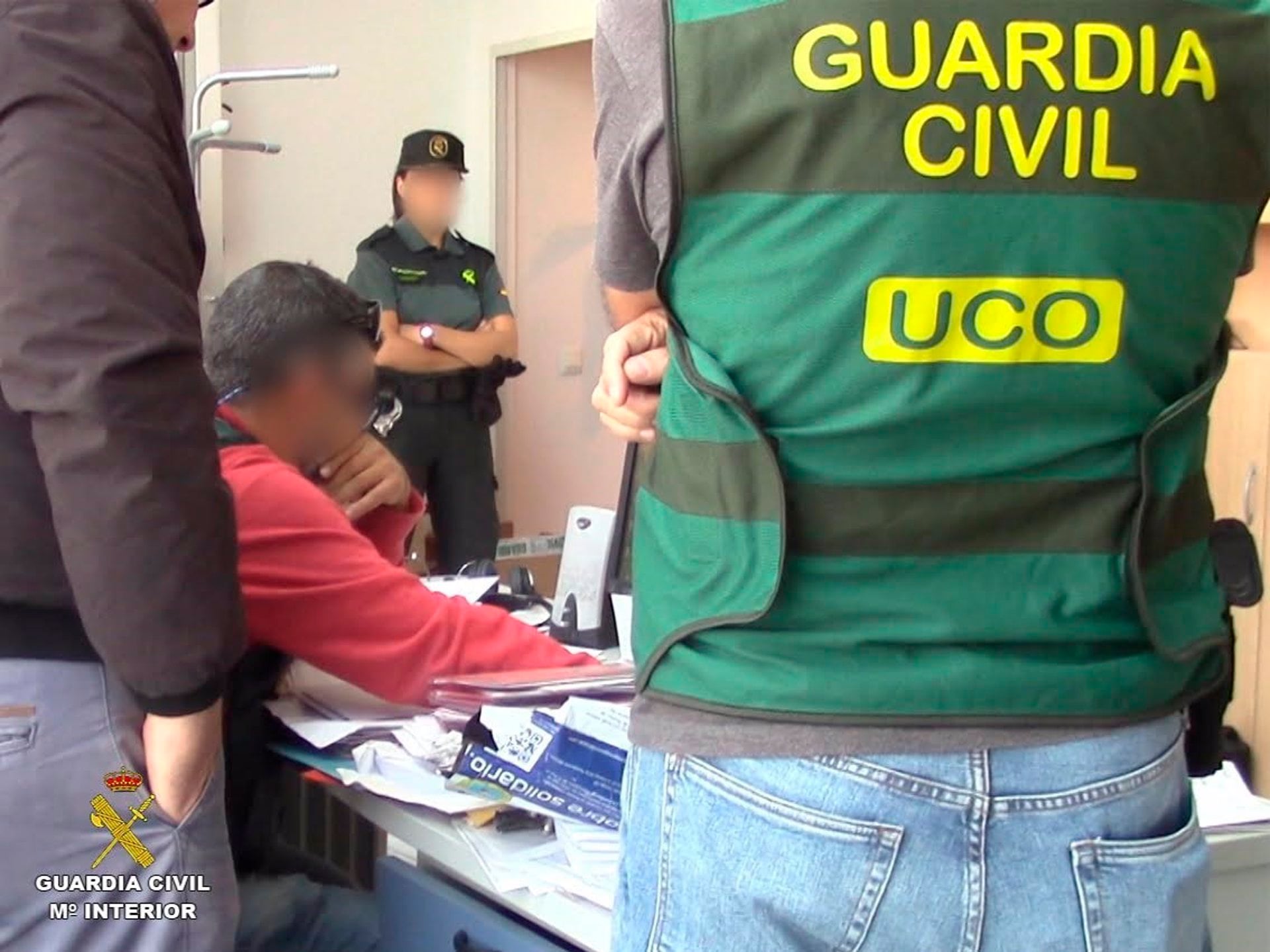 Operación de la UCO de la Guardia Civil