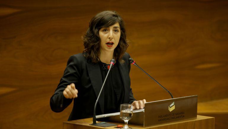 Laura Pérez, portavoz de Podemos