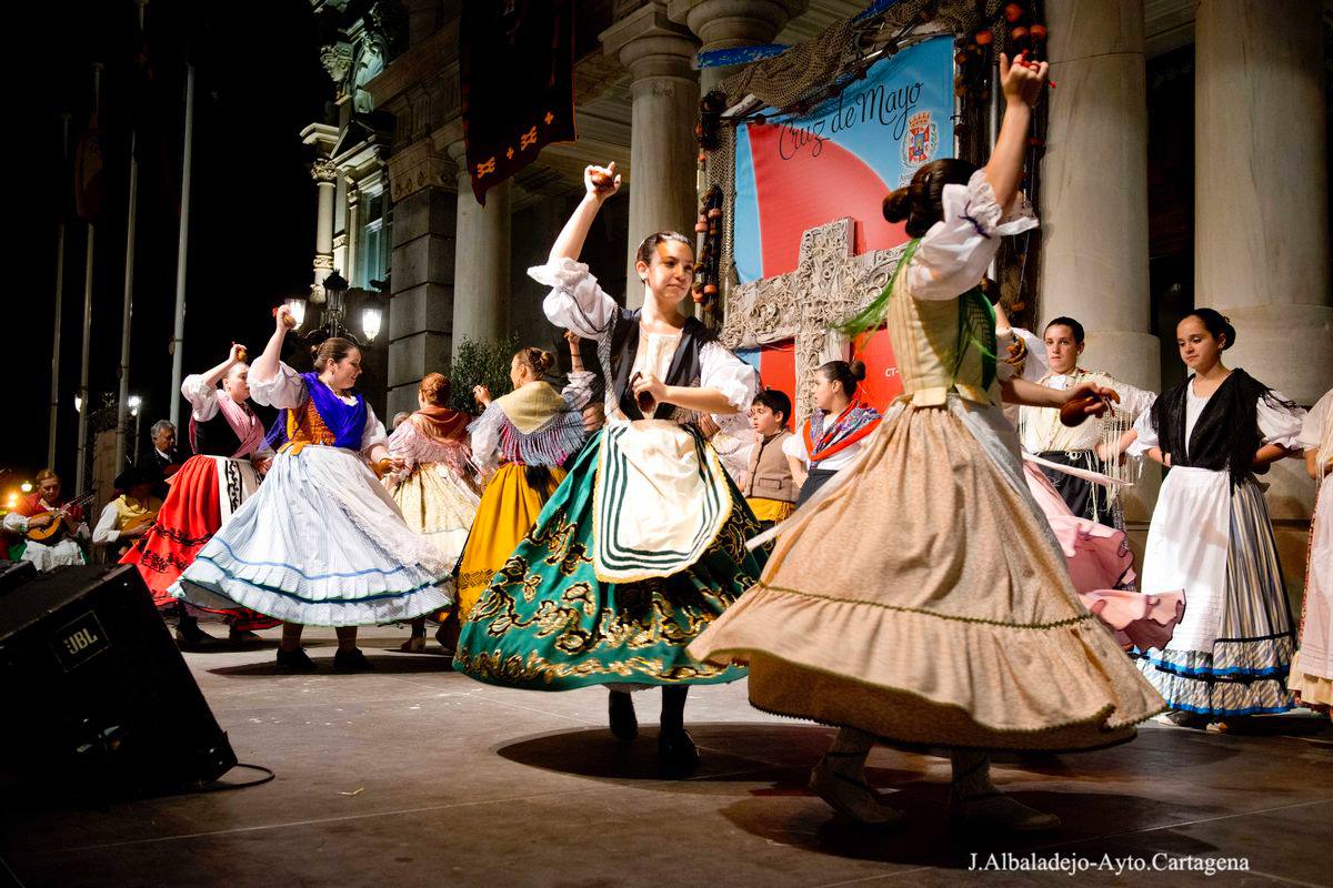 Cruces de mayo en Cartagena