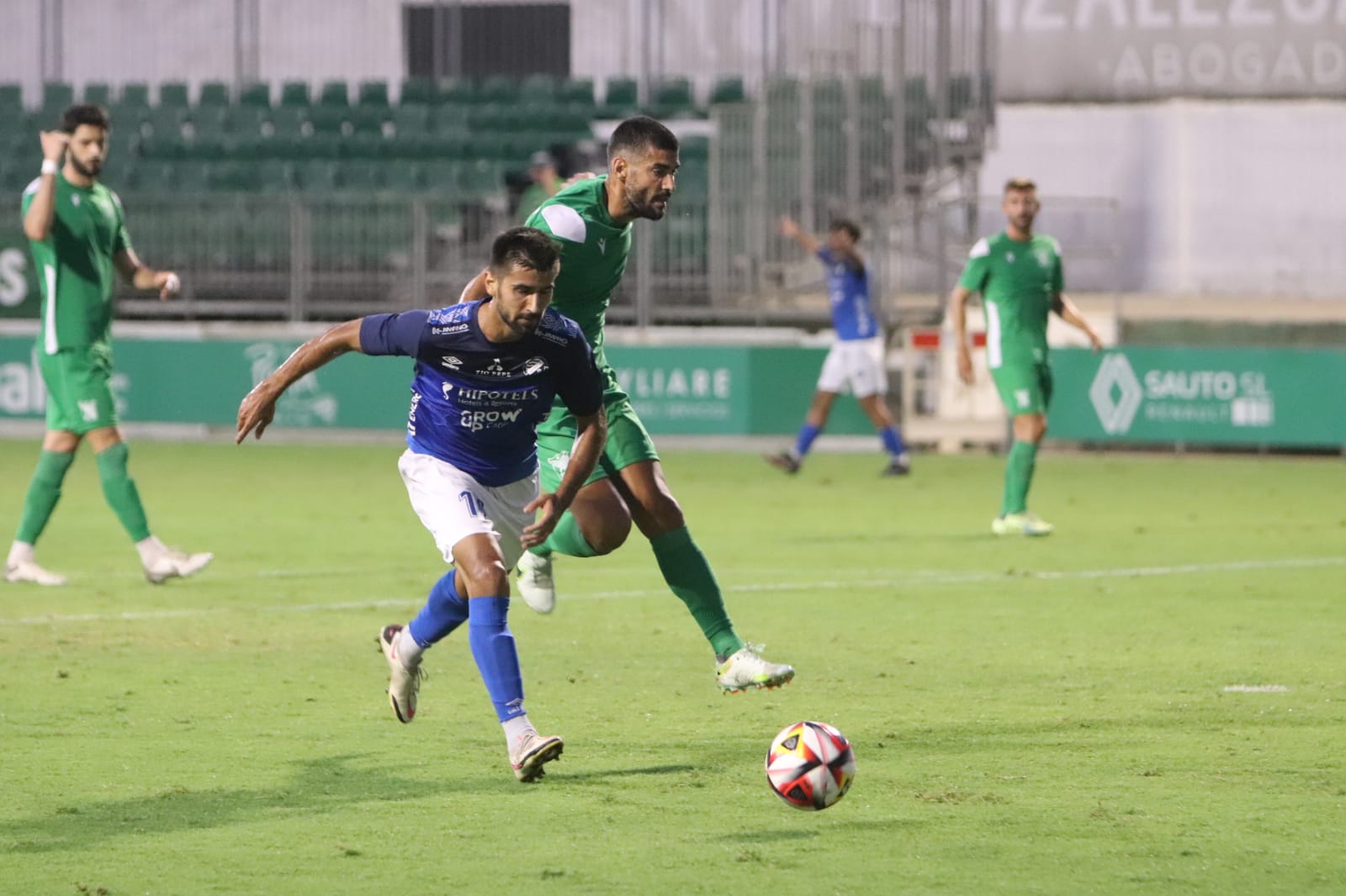 Partido entre el Xerez DFC y el Sanluqueño