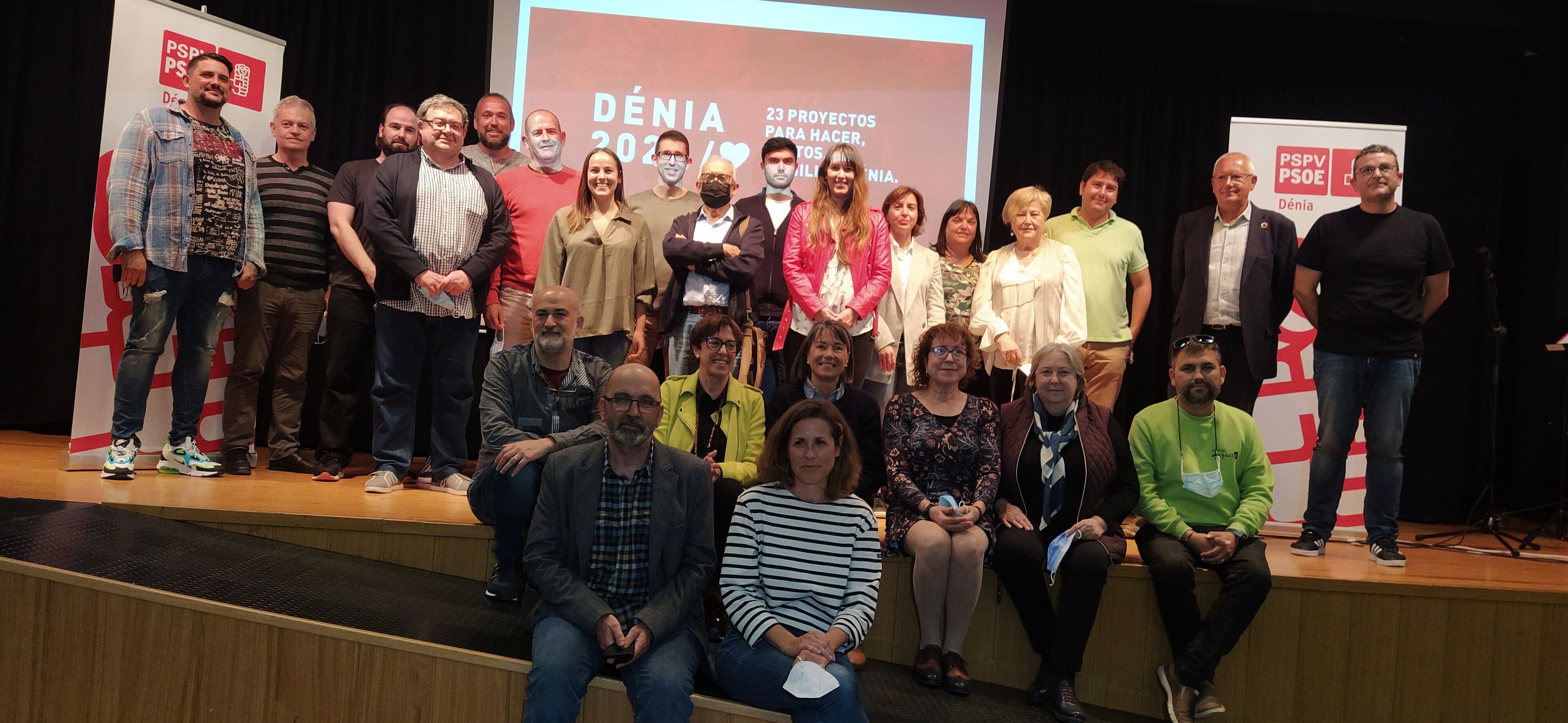 Ejecutiva PSPV-PSOE Dénia.