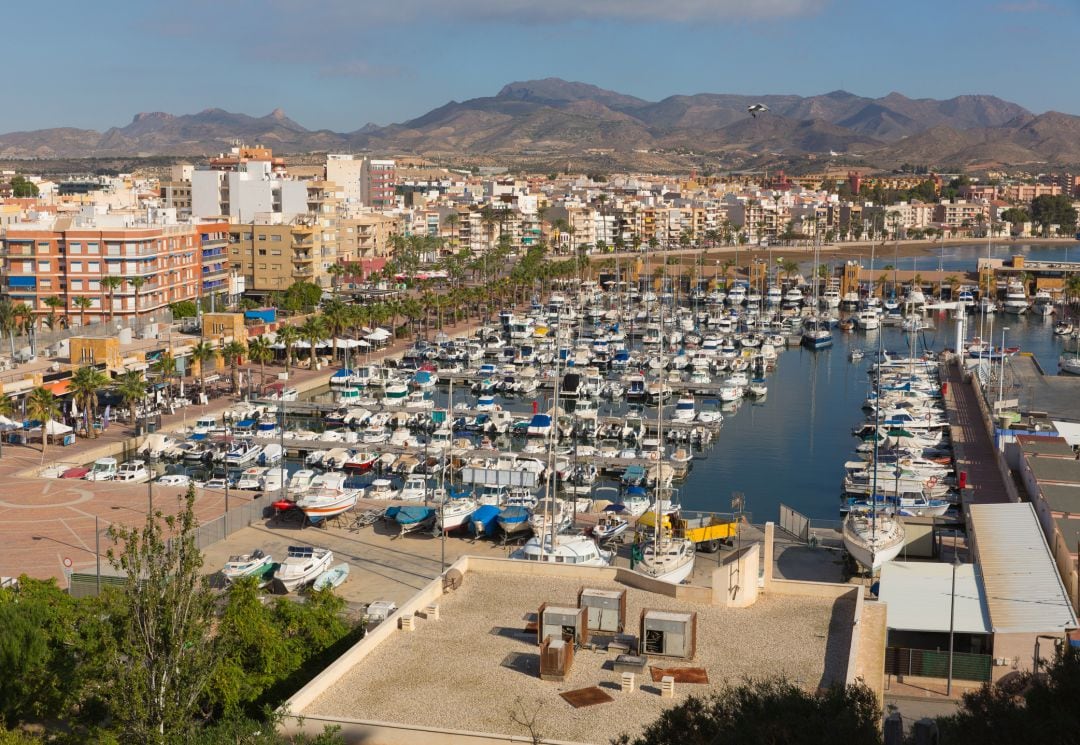 Panorámica del Puerto de Mazarrón