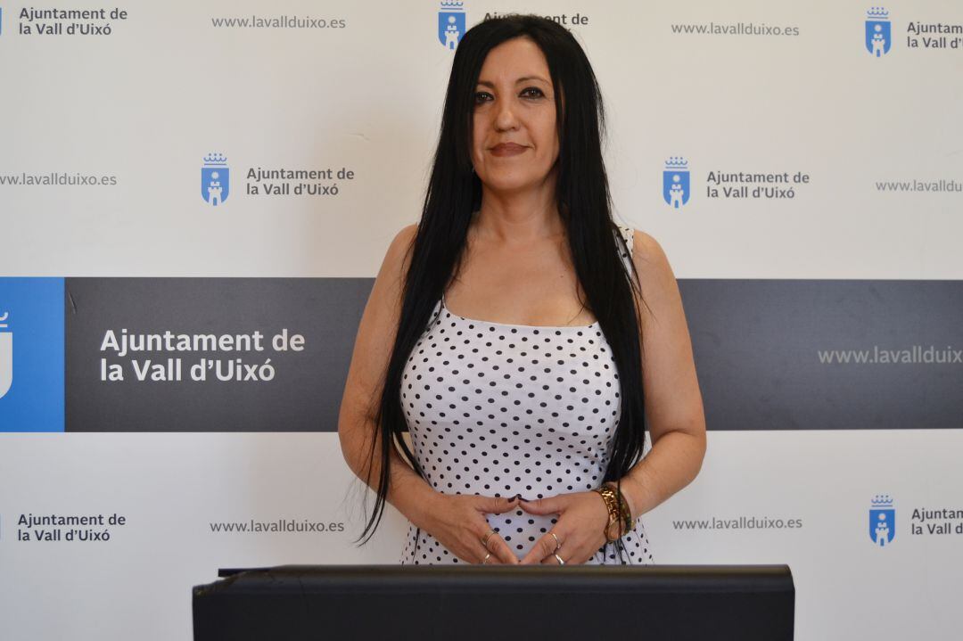 Concejal de Dinamización de Barrios del Ayuntamiento de la Vall d’Uixó, Elena Pérez. 