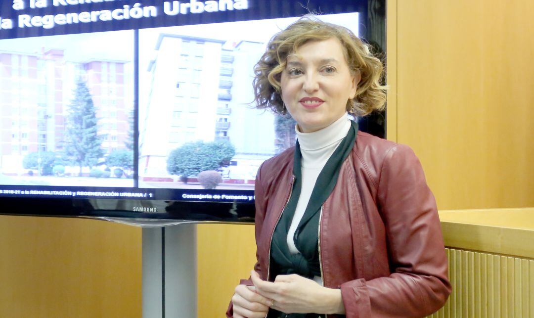 María Pardo, directora de Vivienda de la Consejería de Fomento