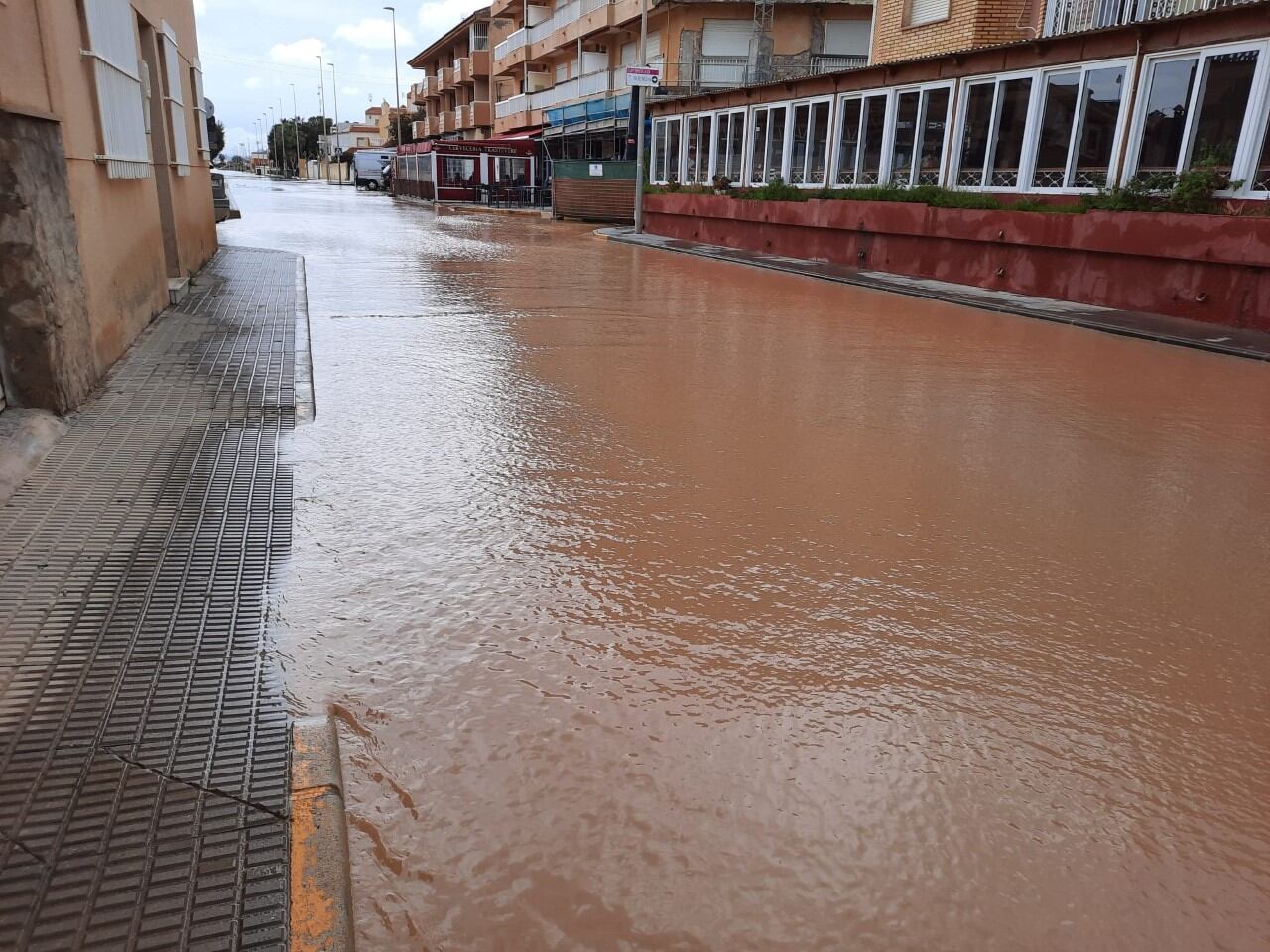 Inundaciones en El Mojón