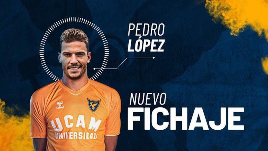 Pedro López, nuevo jugador del UCAM