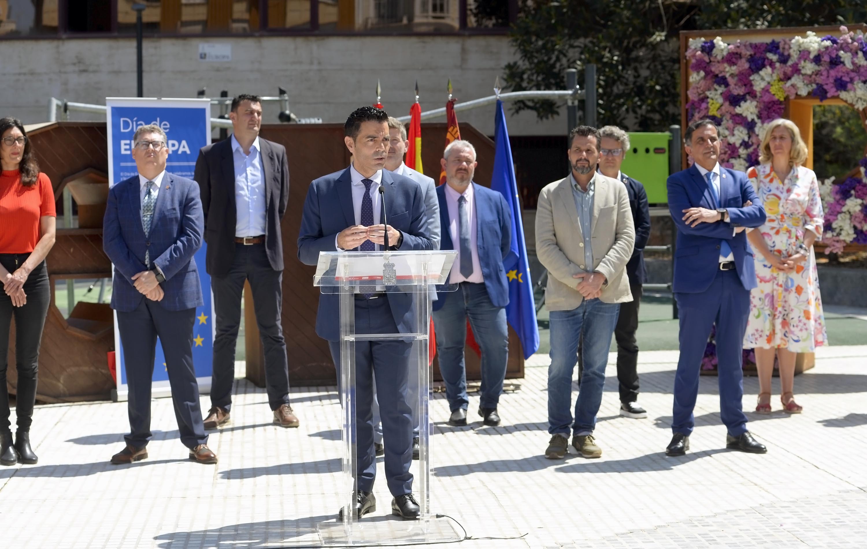 Celebración del día de Europa en Murcia