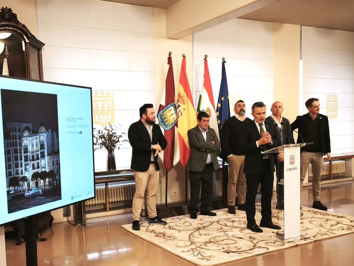 La 'Casa Trevijano' de Logroño comienza su transformación en un hotel de cuatro estrellas