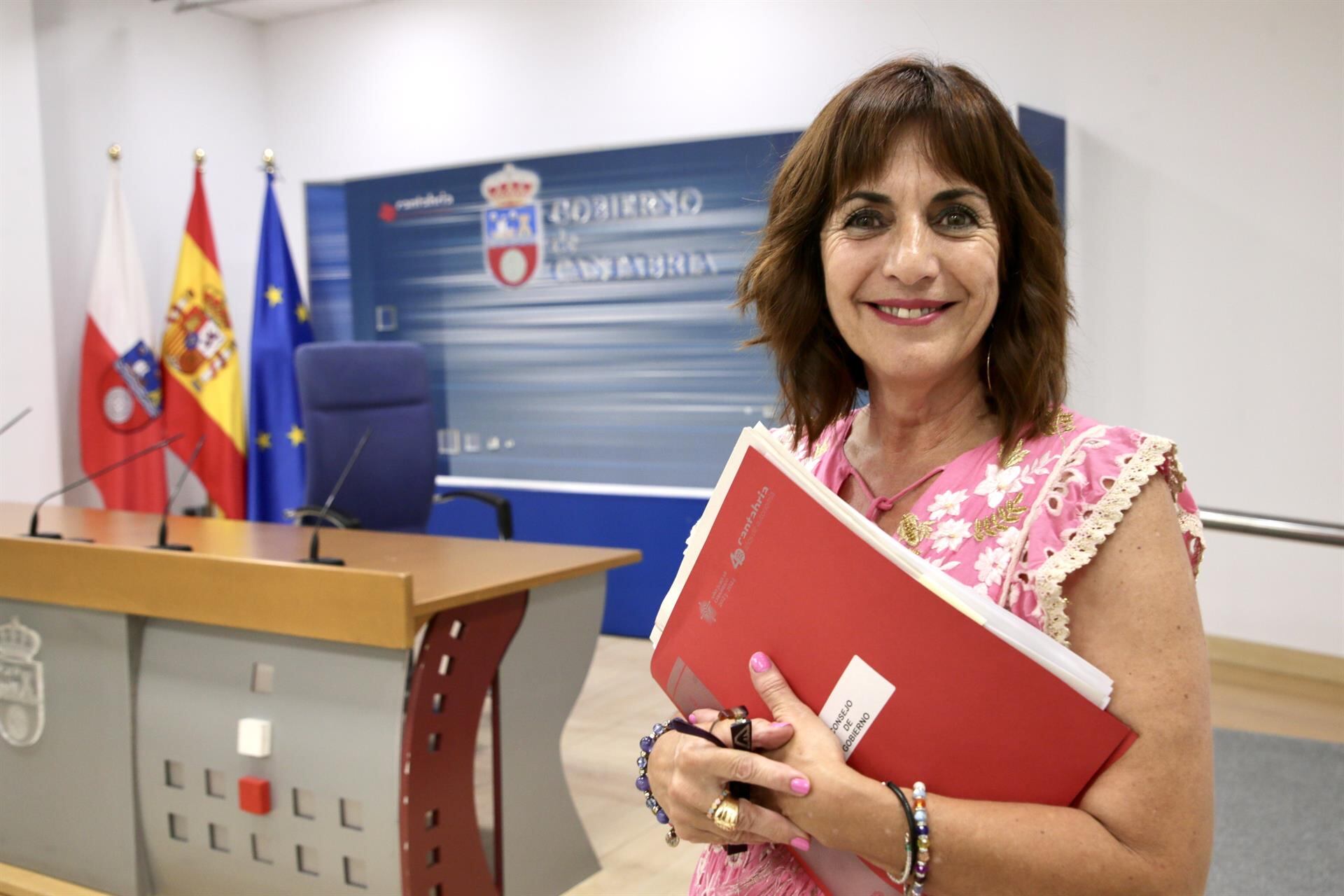 La consejera de Economía y Hacienda, Ana Belén Álvarez, en foto de archivo