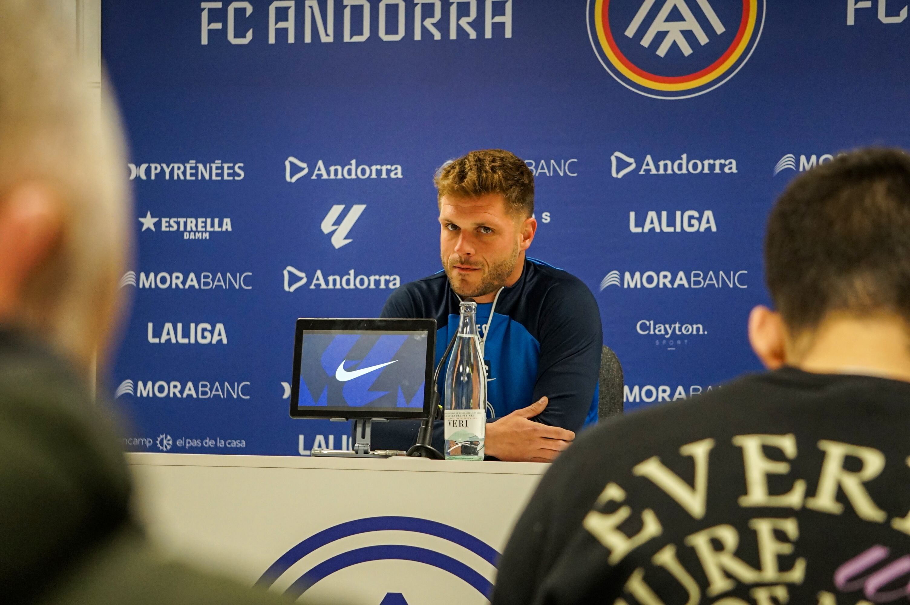 El tècnic de l'FC Andorra, Ferran Costa