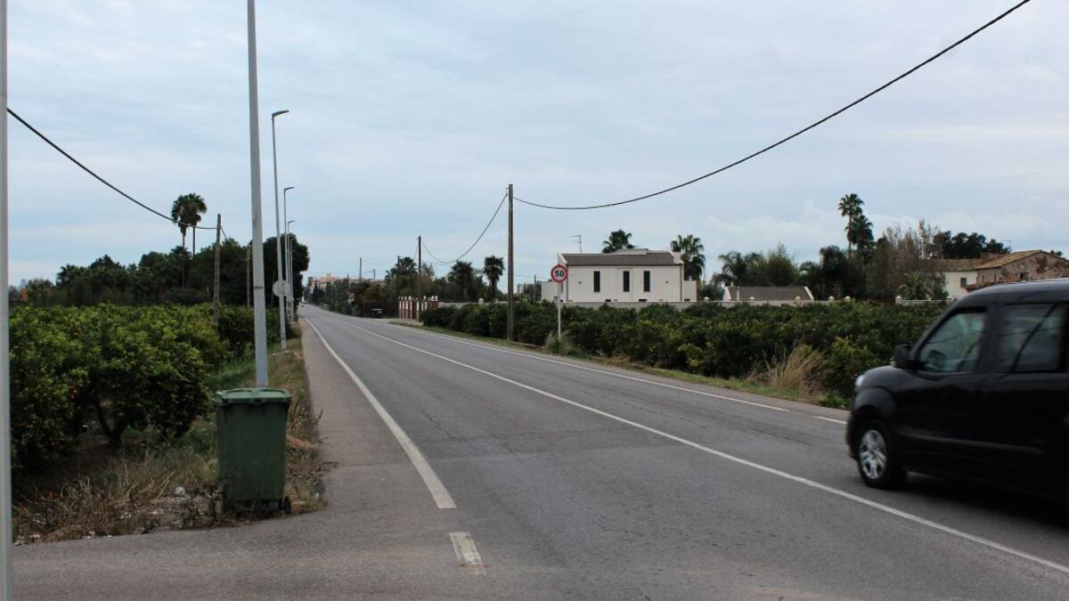 El DOGV confirma el último trámite previo a la construcción del carril ciclopeatonal en la carretera del Grau