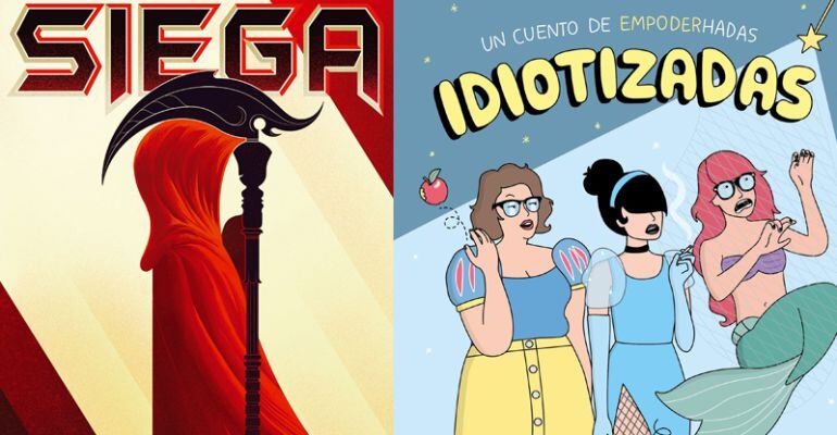 `Siega´, una novela juvenil que te dejará seco e `Idiotizadas´, el nuevo cómic de Moderna de pueblo