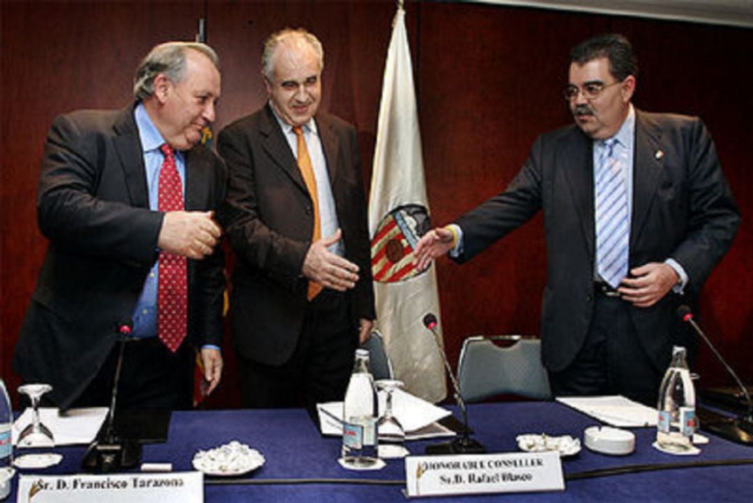 Francisco Tarazona, Rafael Blasco y Juan Soler.