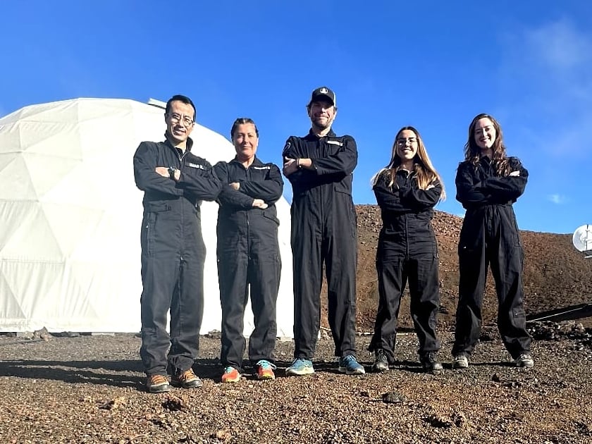 Mariló Torres, la astronauta cordobesa durante la misión análoga en Hawái