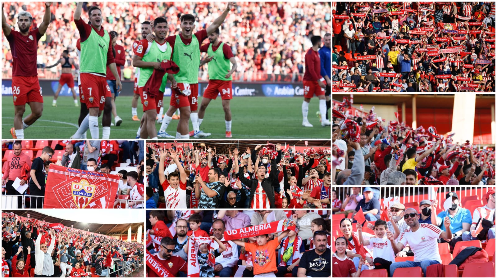 Ambiente de Primera en el Estadio de los Juegos Mediterráneos.