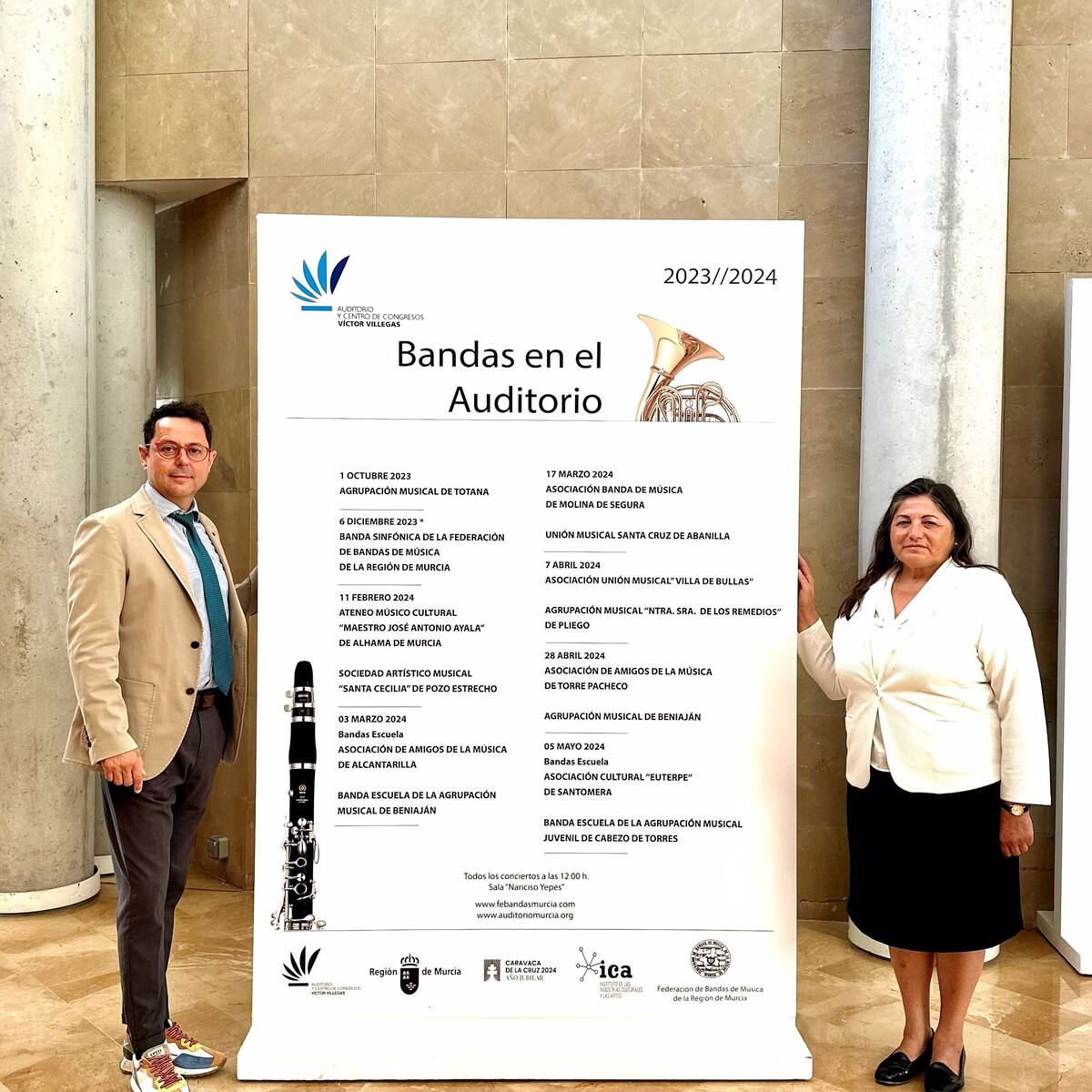 Comienza el ‘Ciclo de bandas’ en el Auditorio regional Víctor Villegas con ocho citas hasta mayo