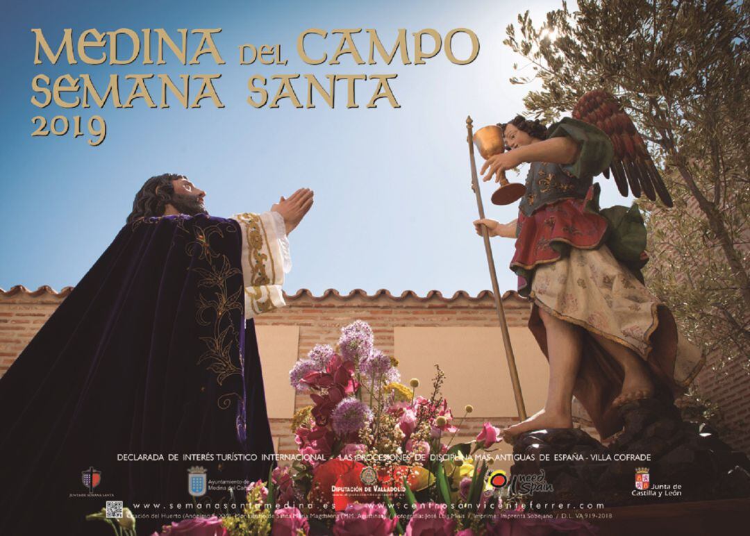 Cartel anunciador de la Semana Santa de Medina del Campo de 2019