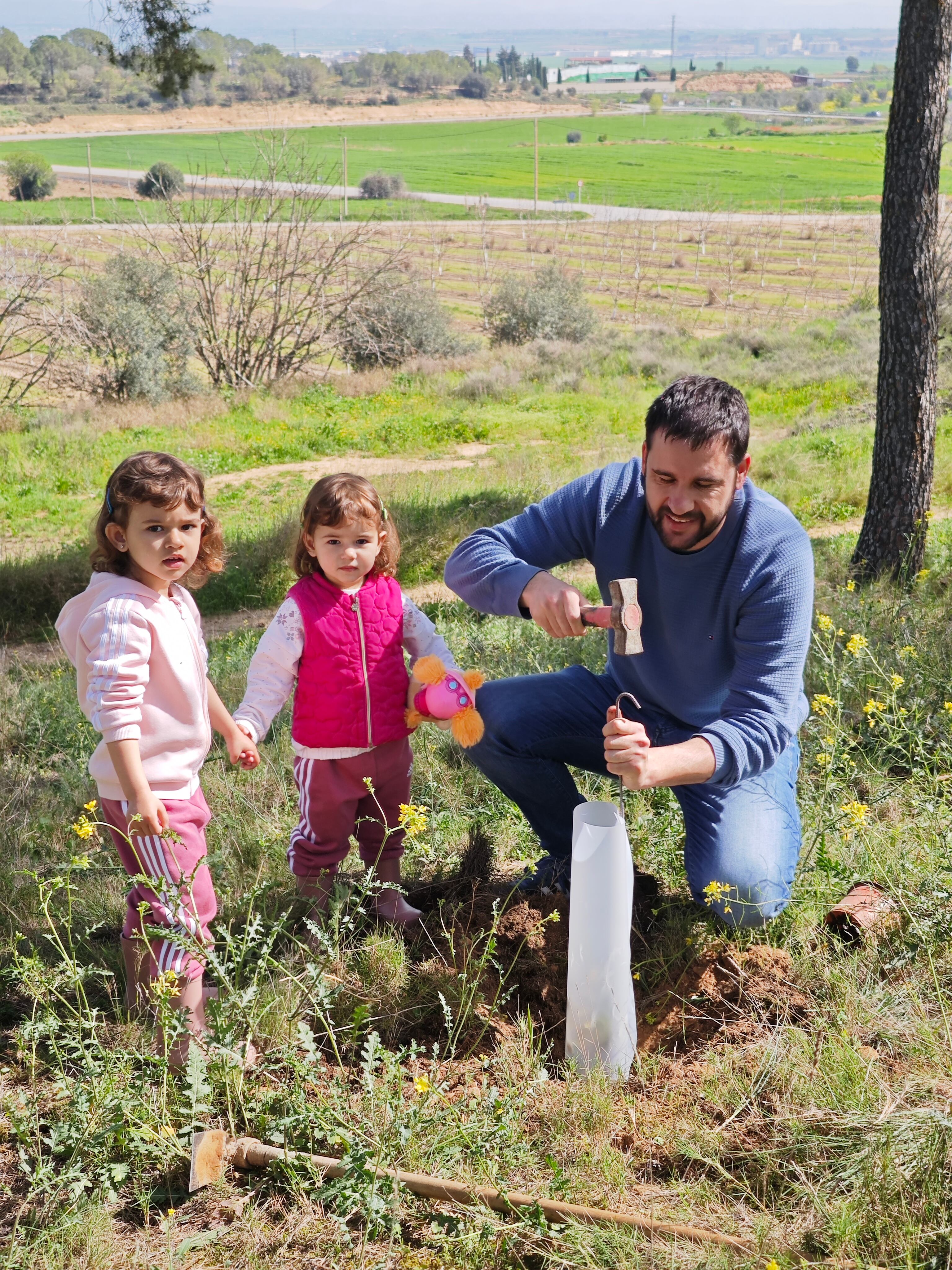 Reforestación San Roque, Esplús.