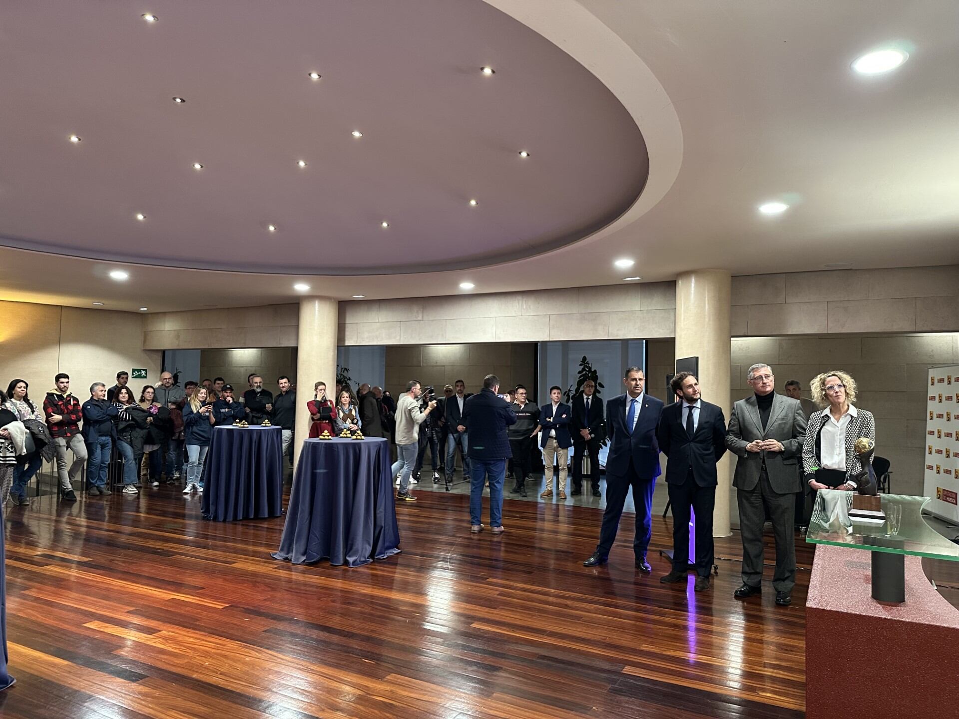 Presentación de la candidatura en la Diputación de Huesca