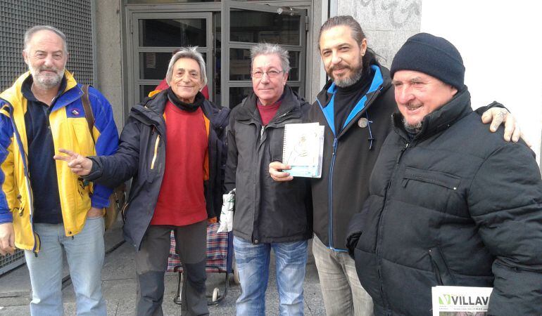 Miembros de la Asamblea de Parados de Villaverde
