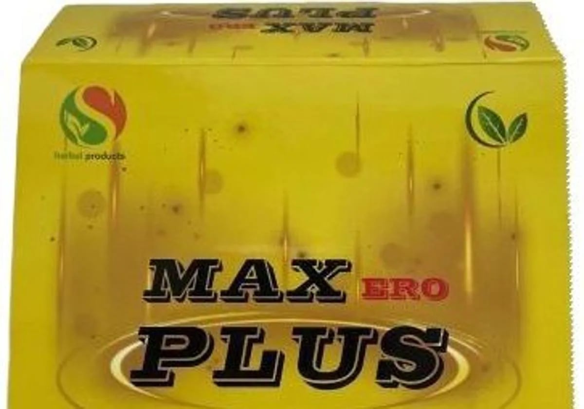 Complemento alimenticio &#039;Max Ero Plus&#039;