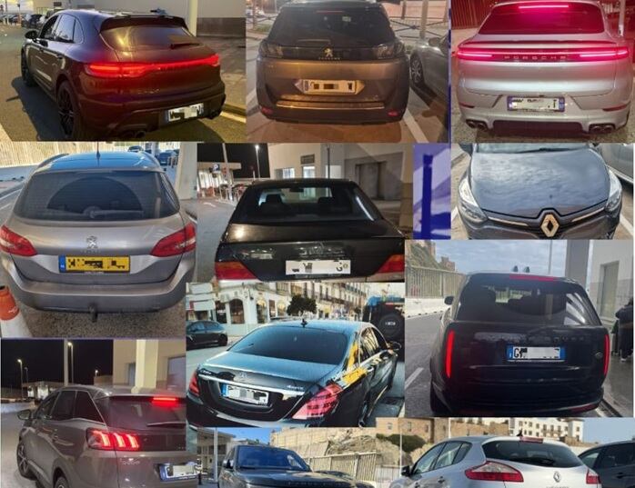 Vehículos recuperados por la Guardia Civil