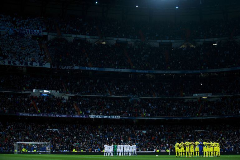 Vista general del Santiago Bernabéu