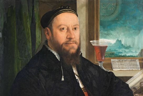 Retrato de Matthaus Schwarz, 1542 (Christoph Amberger).