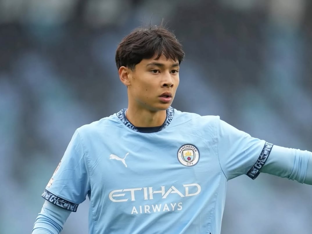 Willhoft-King, durante un partido con el Manchester City