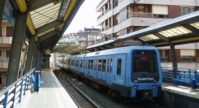 Estación de Euskotren.