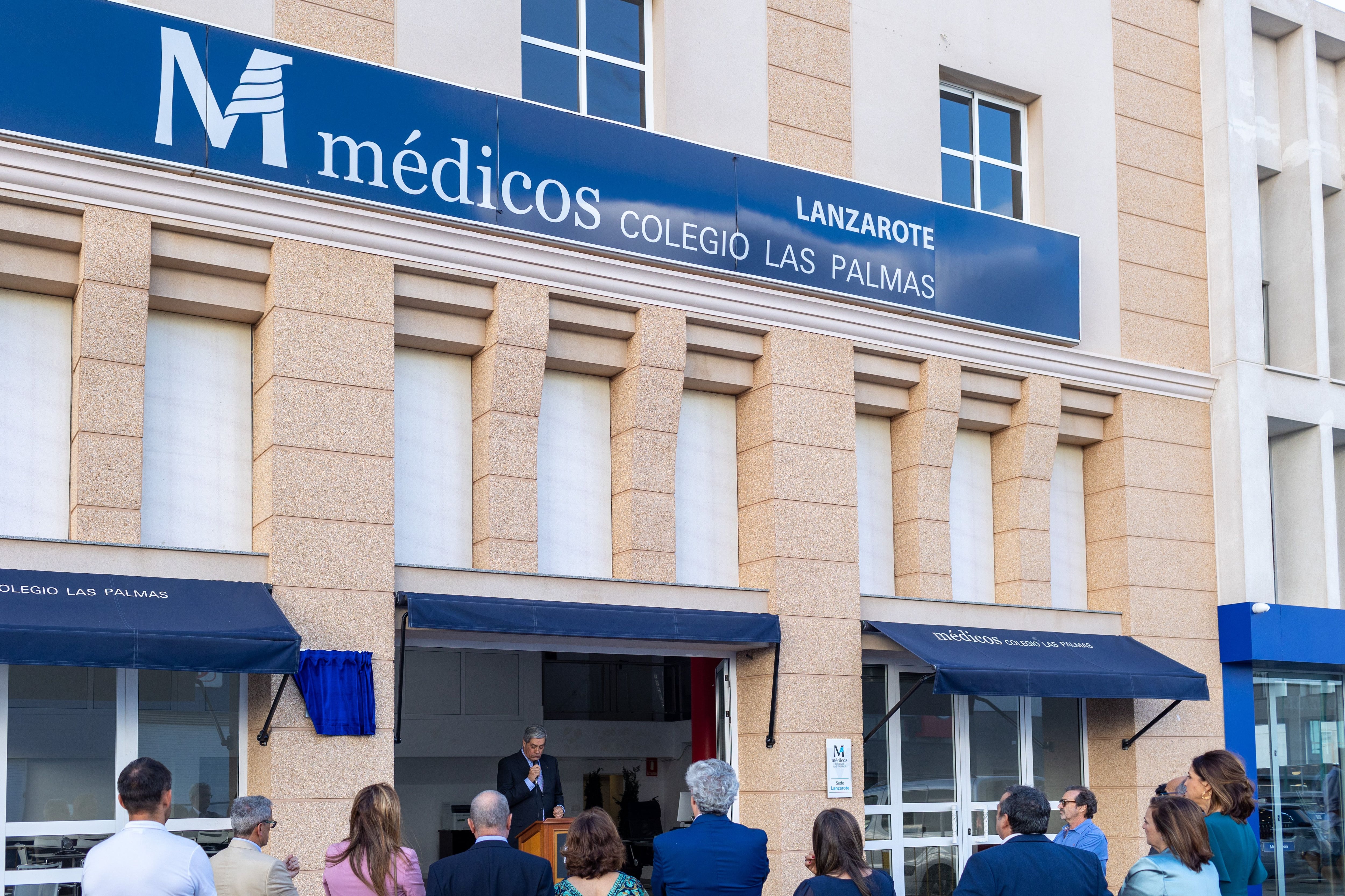 Acto de inauguración del Colegio de Médicos de Lanzarote