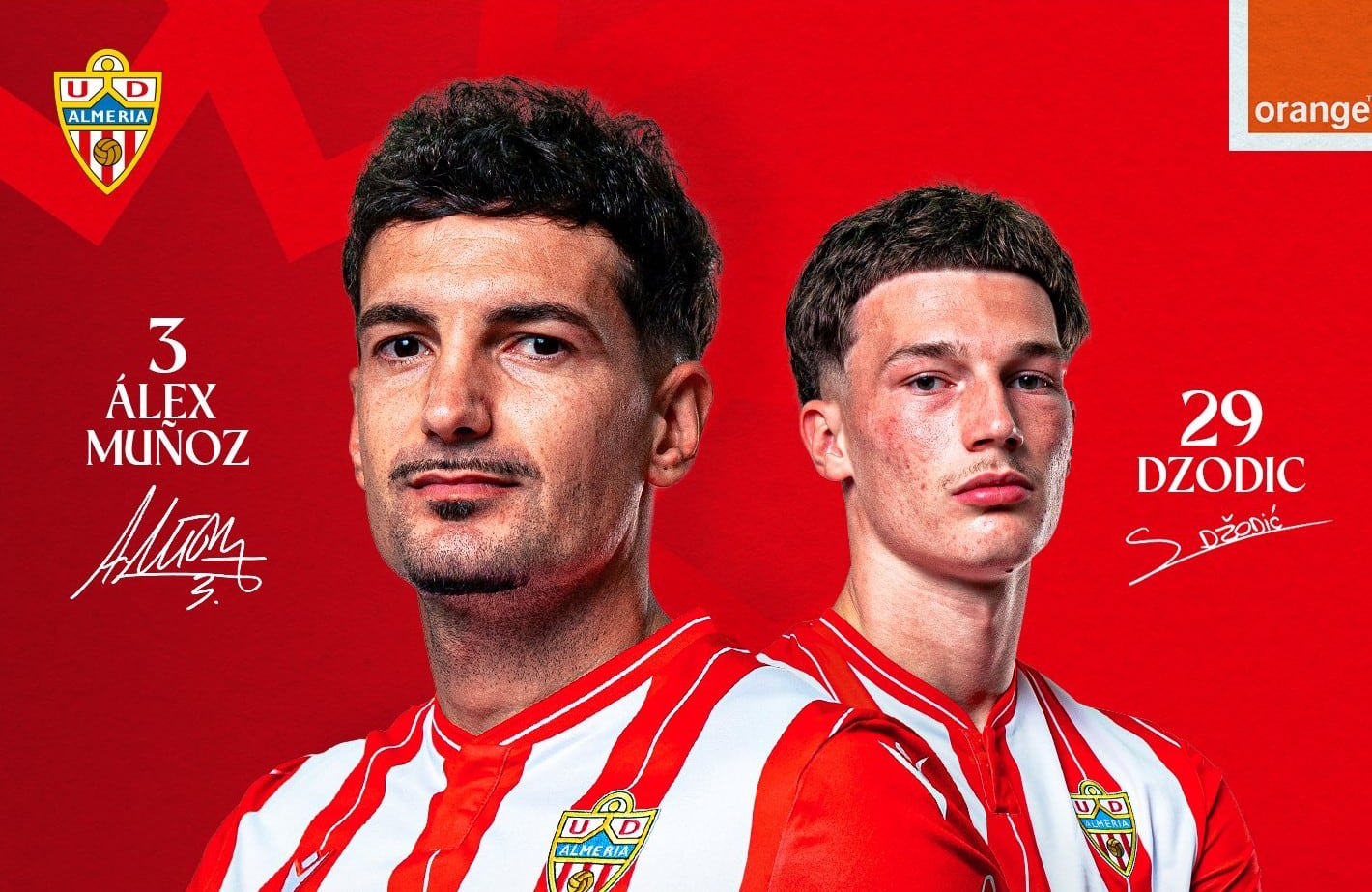 Álex Muñoz y Dzodic te esperan en la tienda de Orange.