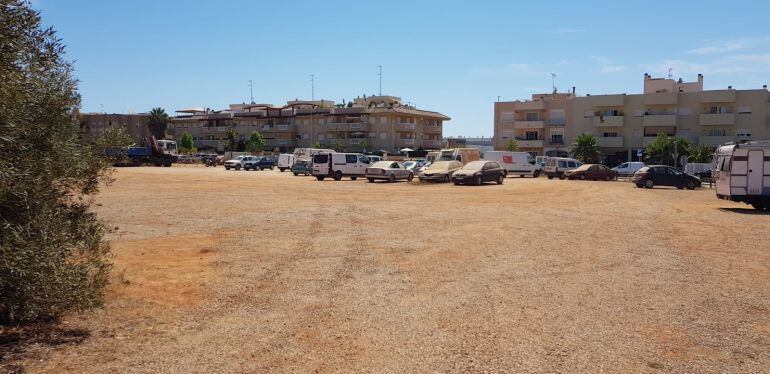 Imagen del solar donde se ubicará el nuevo centro escolar