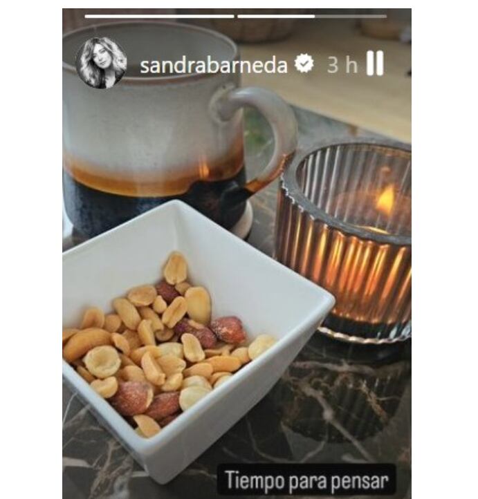 Publicación de Sandra Barneda en Instagram.