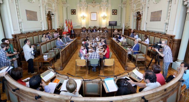 Salón de Plenos del Ayuntamiento de Valladolid