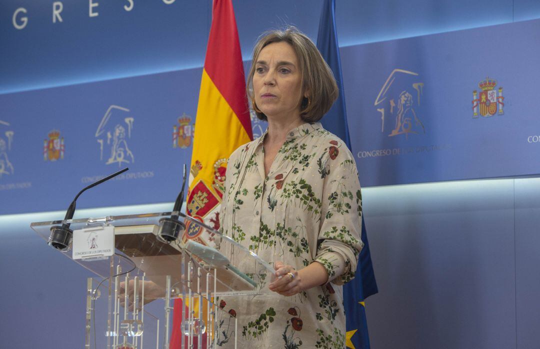 La portavoz del PP en el Congreso de los Diputados, Cuca Gamarra.