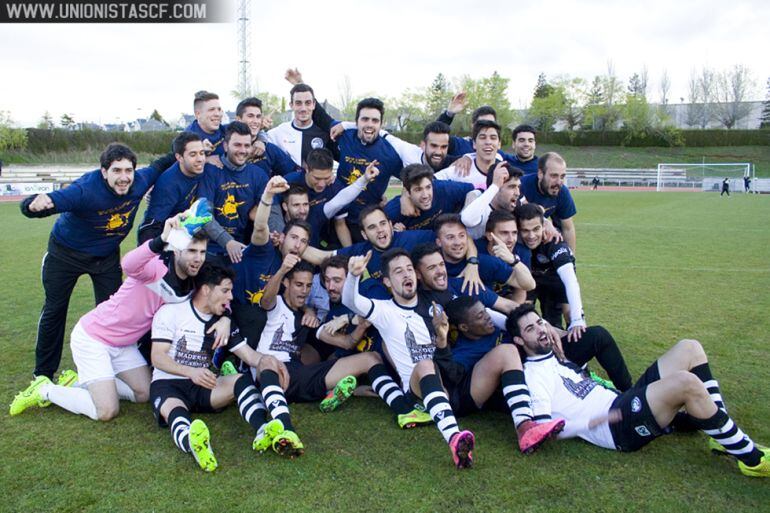 Celebración del ascenso unionista