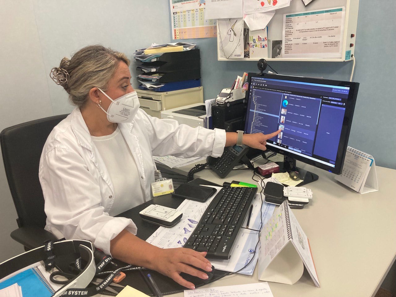 Stella Maris Rial, jefe del servicio de cirugía Pediátrica del Hospital Santa Lucía