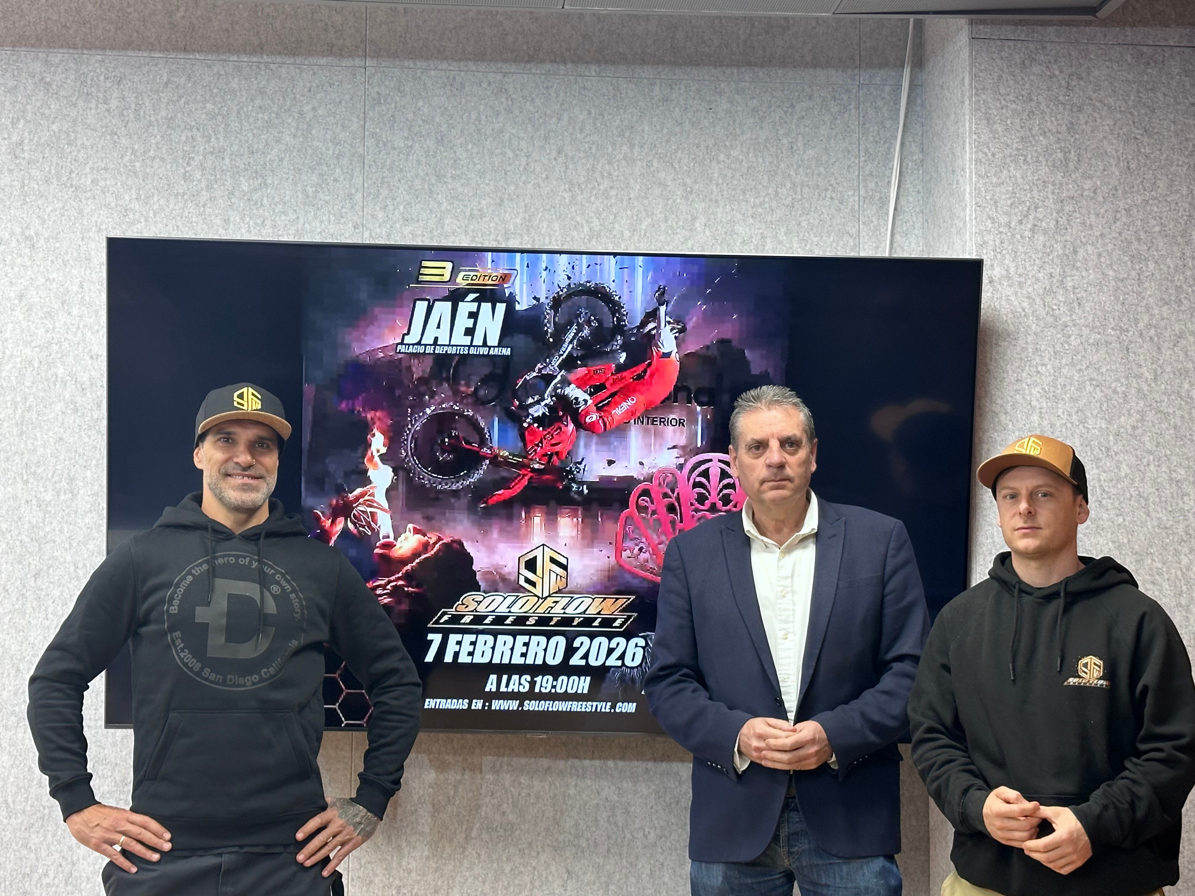 El Olivo Arena de Jaén acogerá este sábado el mayor espectáculo de freestyle motocross de España