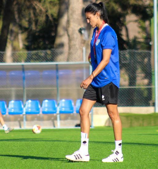 Vero Rodríguez, entrenadora SD Huesca Femenino